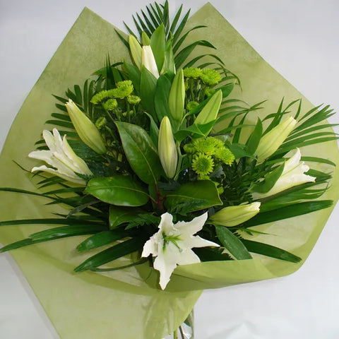 Sympathy Bouquet Bunches Bows Florist Shop 9 Albion Place Dunedin 9016 New Zealand